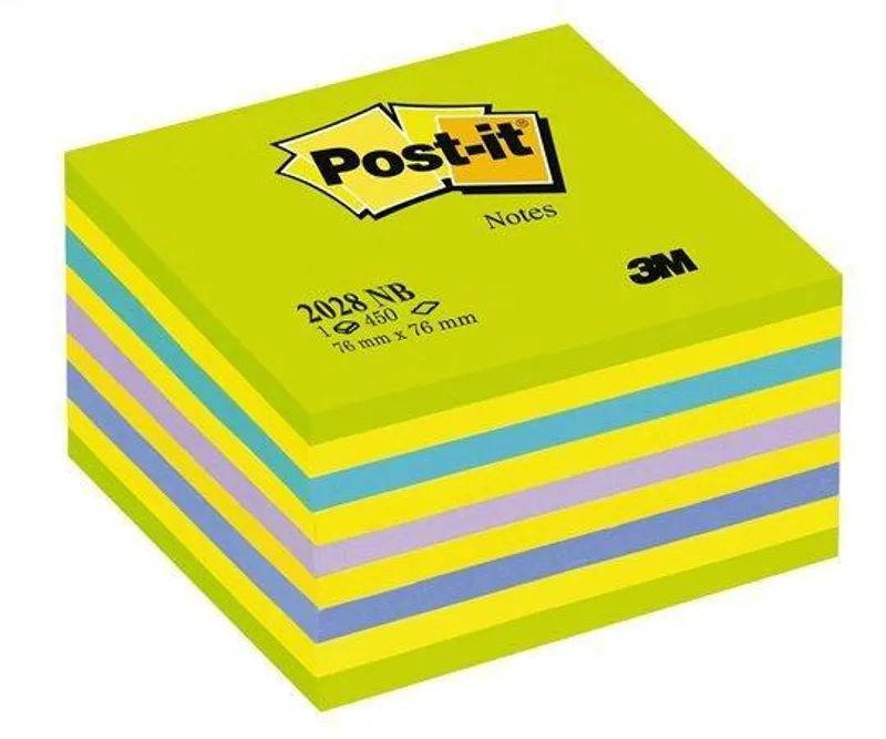 Termék főképe Samolepící bloček, 76x76 mm, 450 lístků, 3M POSTIT, zelený