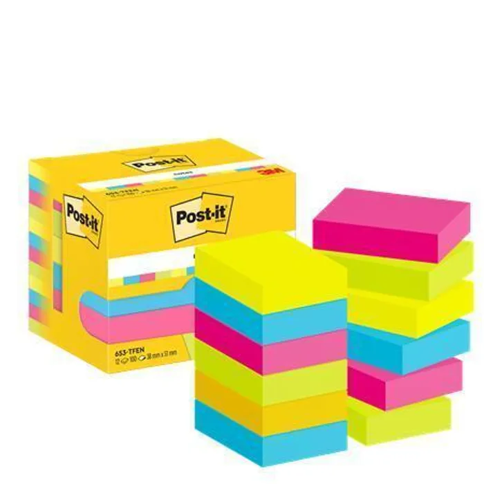 Termék főképe Samolepicí bloček, energetik, 38x51 mm, 12x100 listů, 3M POSTIT