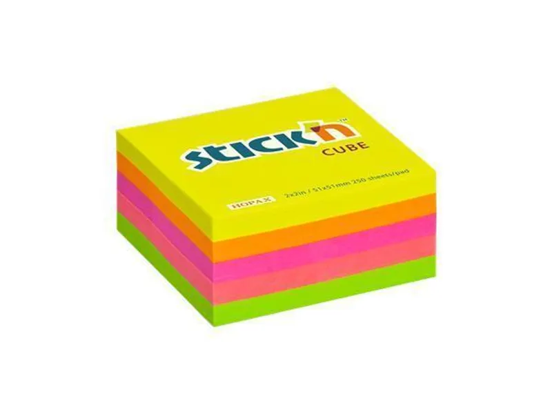 Termék főképe Samolepicí bloček Hopax Stick’n Neon Notes 51 × 51 mm, 250 listů