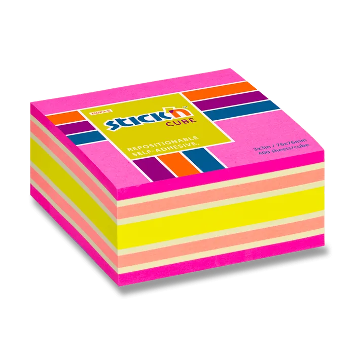 Termék főképe Samolepicí bloček Hopax Stick’n Notes Neon růžový