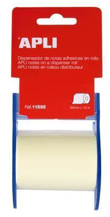 Termék főképe Samolepicí bloček s dávkovačem, 60 mm x 10 m, APLI