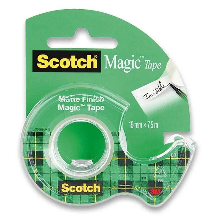 Termék főképe Samolepicí páska 3M Scotch Magic Invisible 19 mm x 7,5 m, s odvíječem