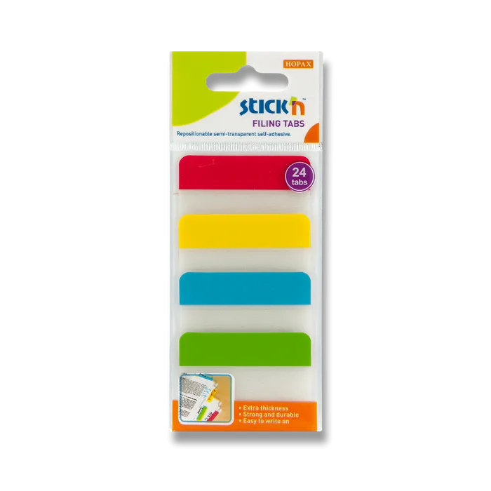 Termék főképe Samolepicí záložky Hopax Stick’n Clearnote 38 x 51 mm, 4 x 6 ks