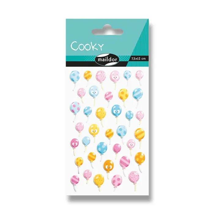Termék főképe Samolepky Maildor 3D Cooky Balónky