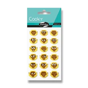 Maildor matricák 3D Cooky Monkey hangulatjelek