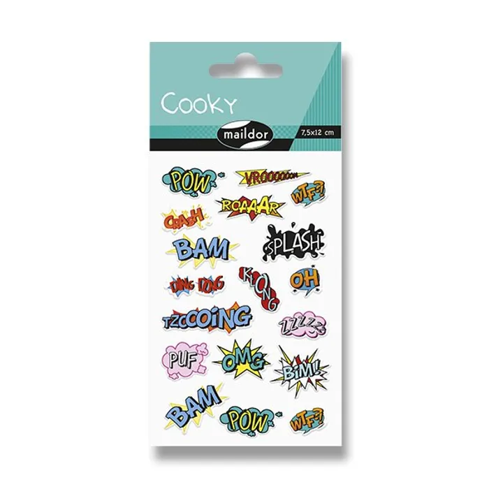 Termék főképe Samolepky Maildor 3D Cooky Komiks