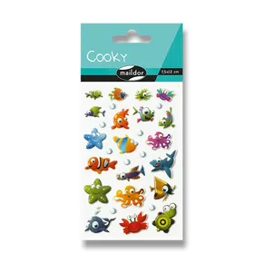 Maildor matricák 3D Cooky Sea world