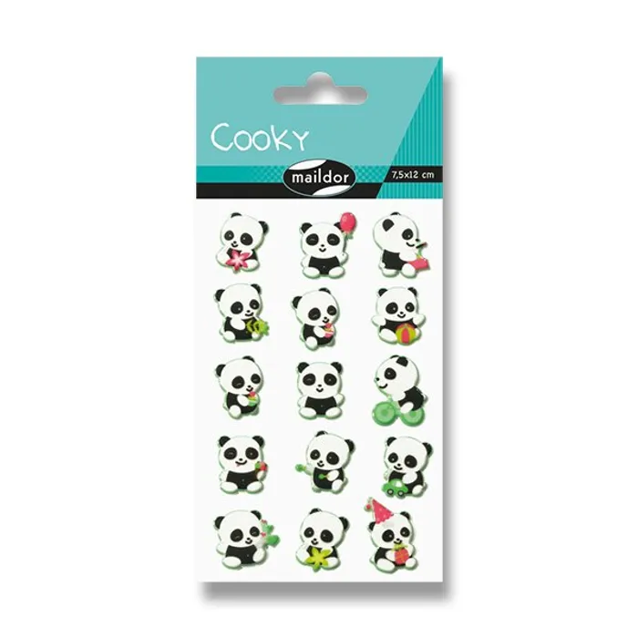 Termék főképe Samolepky Maildor 3D Cooky Panda