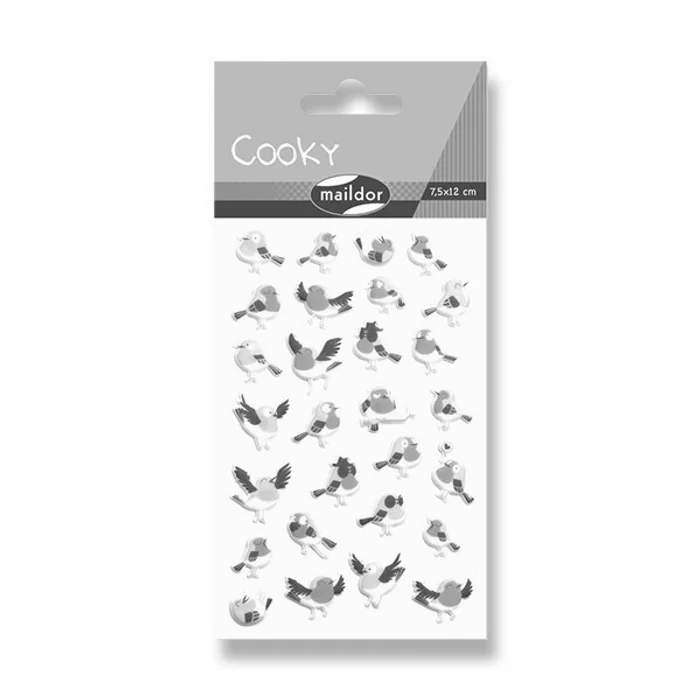Termék főképe Samolepky Maildor 3D Cooky Ptáčci