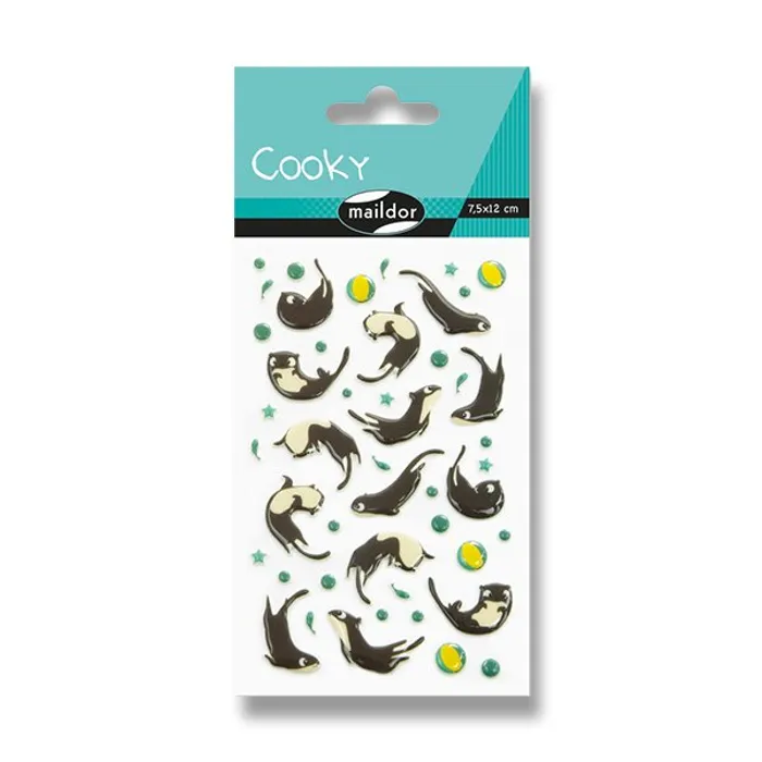 Termék főképe Samolepky Maildor 3D Cooky Vydry