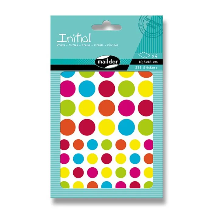 Termék főképe Samolepky Maildor Initial Kolečka
