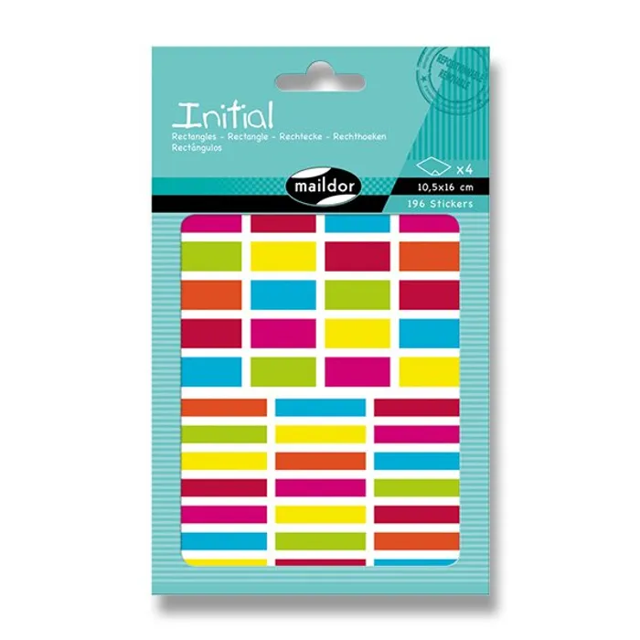 Termék főképe Samolepky Maildor Initial Obdélníky