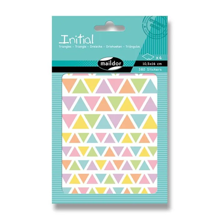 Termék főképe Samolepky Maildor Initial Trojúhelníky