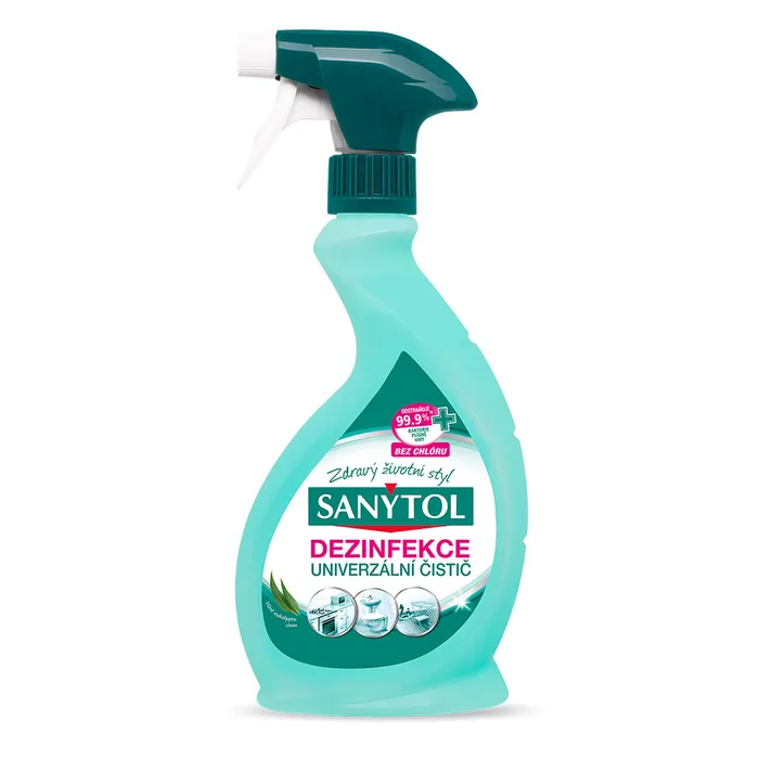 Termék főképe Sanytol Eukalyptus Dezinfekční univerzální čistící prostředek rozprašovač 500 ml