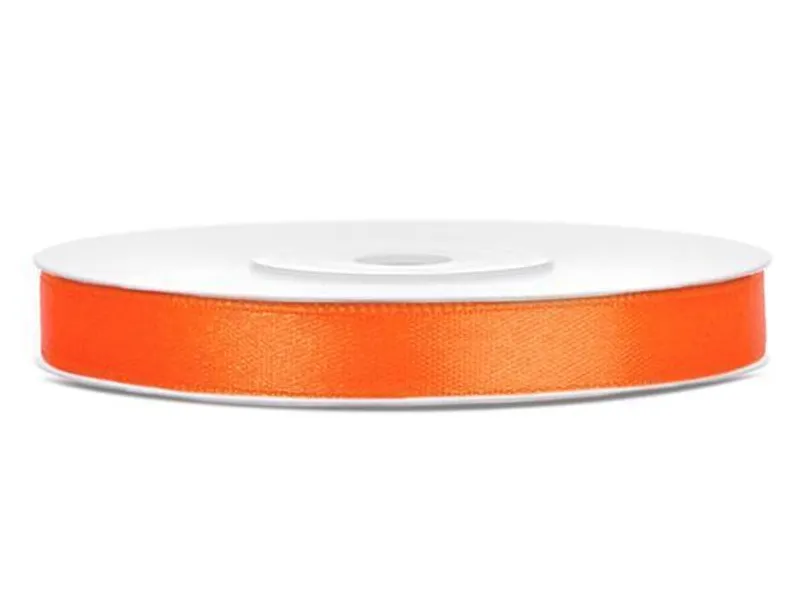Termék főképe Saténová stuha, oranžová, 6 mm x 25 m