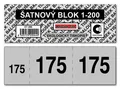 Következő termékkép Šatnové bloky 1 - 200 čísel ET295
