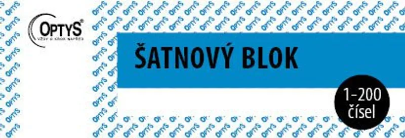 Termék főképe Šatnový blok, 200 listů 1280
