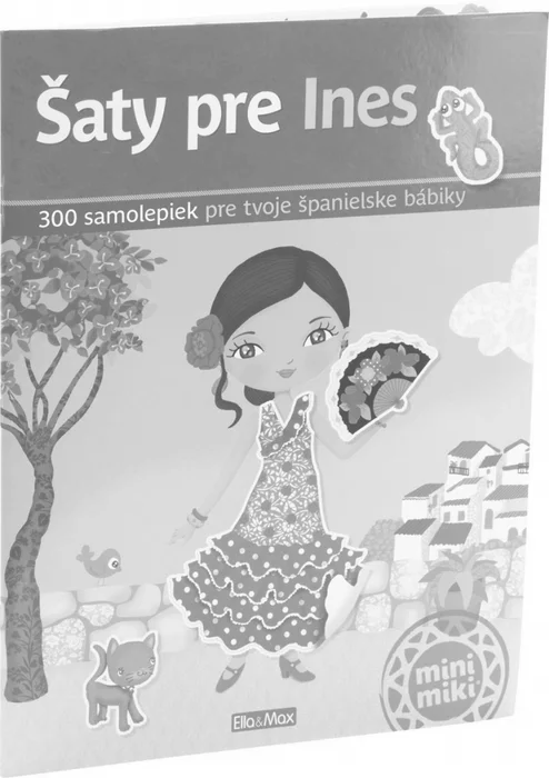 Termék főképe Šaty pre INES – Kniha samolepiek