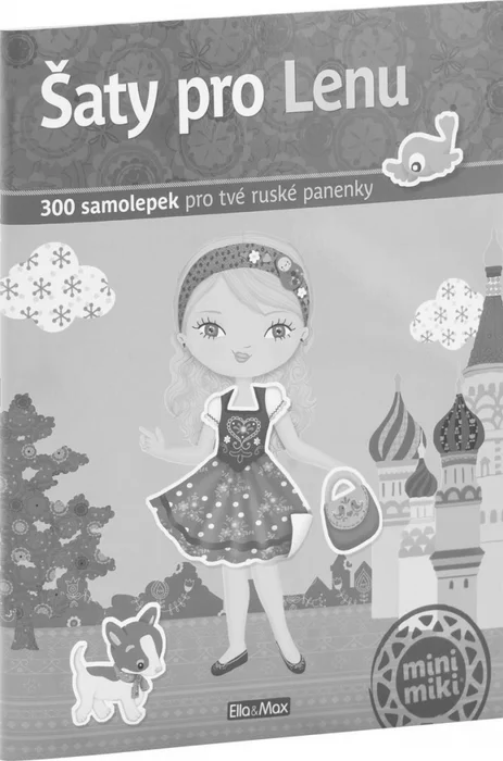 Termék főképe Šaty pro LENU - kniha samolepek
