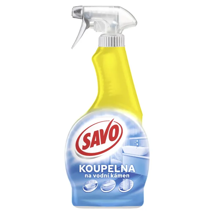 Termék főképe Savo Koupelna na vodní kámen čisticí sprej 500 ml rozprašovač