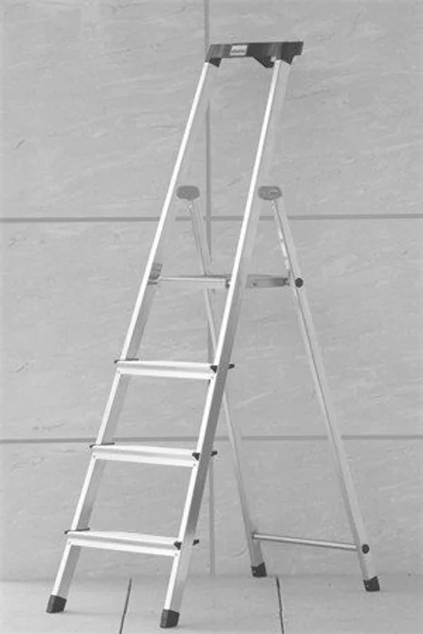Termék főképe Schůdky, 4 schody, hliníkové, KRAUSE "Safety"