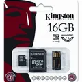 Következő termékkép Kingston SecureDigital SDHC 16GB micro memóriakártya adapterrel, Class 10