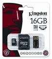 Kingston SecureDigital SDHC 16GB micro memóriakártya adapterrel, Class 10