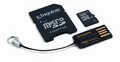 Kingston SecureDigital SDHC 16GB micro memóriakártya adapterrel, Class 10