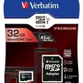 Következő termékkép SecureDigital SDHC 32GB micro memóriakártya, Class 10, adapterrel, Verbatim