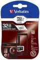 SecureDigital SDHC 32GB micro memóriakártya, Class 10, Verbatim