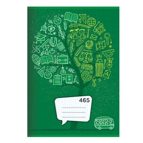 A4 füzet, 60 lapos - négyzetrácsos 465