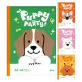 A5 linkelt füzet M&G Puppy Party! (4 dizájn)
