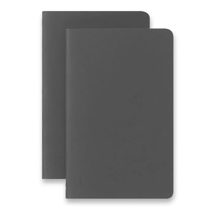 Termék főképe Sešity Moleskine Smart - měkké desky S, linkované, 2 ks, černé