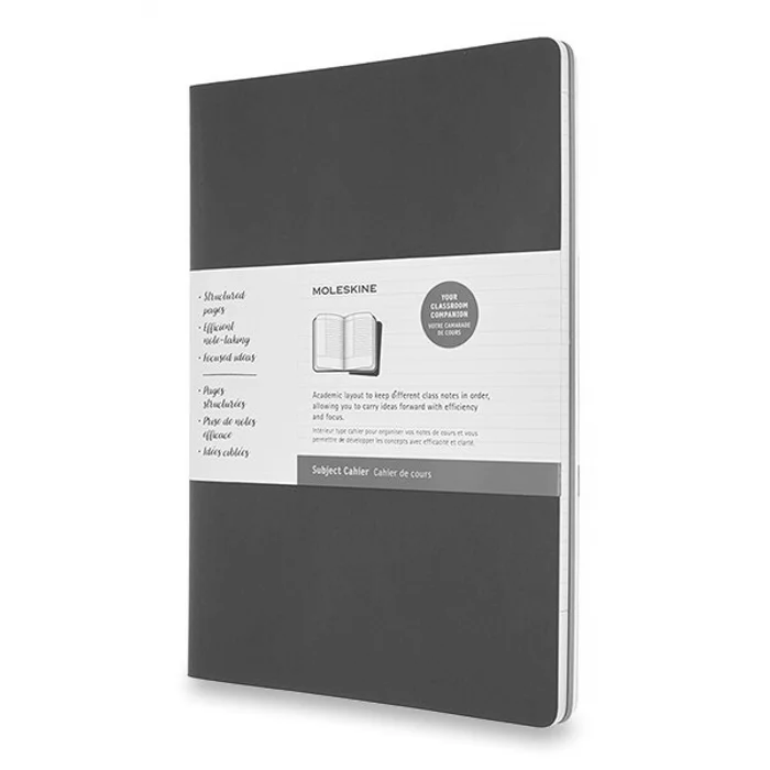 Termék főképe Sešity Moleskine Subject Cahier černo-kraftový