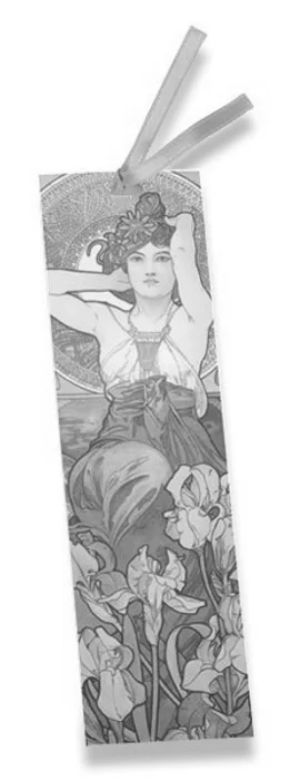 Termék főképe Set 2 záložek Art Nouveau Mucha 175 x 50 mm, mix motivů