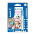 Pintor F dekorjelző készlet, pasztell, 6 szín, 1 mm, PILOT