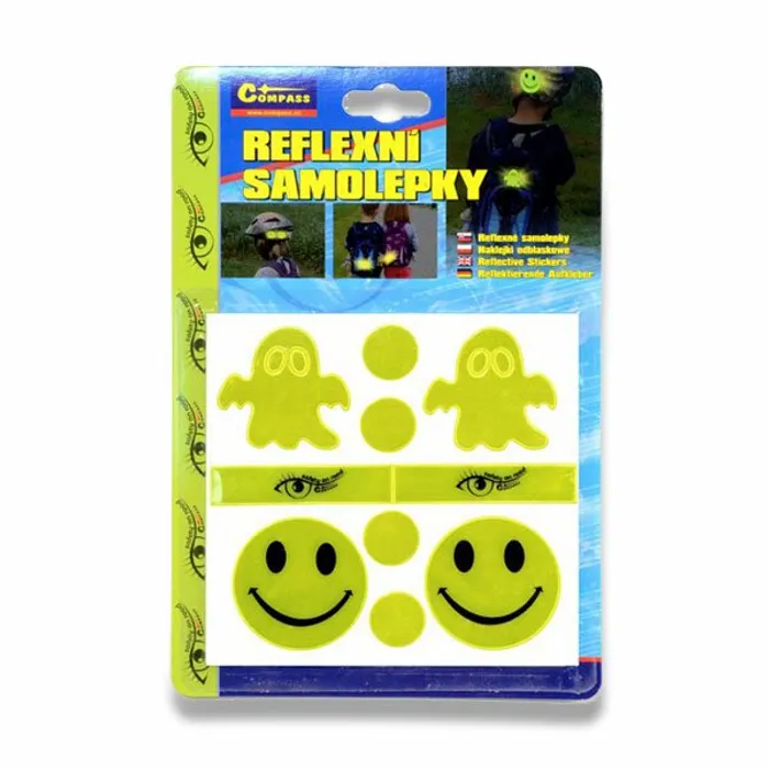 Termék főképe Set reflexních samolepek žluté, 10 ks