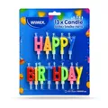 Következő termékkép Pálcikás gyertyakészlet "HAPPY BIRTHDAY" 65 mm [1 készlet]