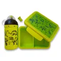 Egészséges palack 0,5 l-es készlet és egészséges snack dinoszauruszok