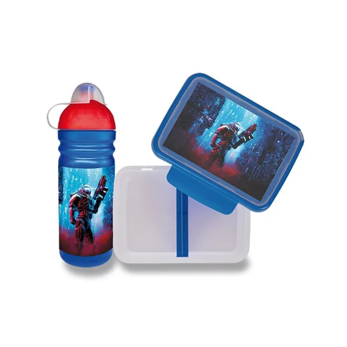 Termék főképe Set Zdravá lahev 0,7 l a Zdravá sváča Cyberpunk