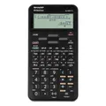 Sharp Calculator EL-W531TL, fekete, tudományos, pont kijelzős, műanyag borítással