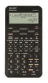 Sharp Calculator EL-W531TL, fekete, tudományos, pont kijelzős, műanyag borítással