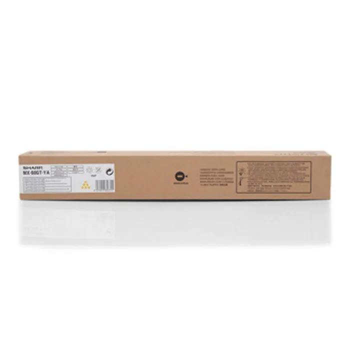 Termék főképe Sharp originální toner MX61GTYA, yellow, 24000str., Sharp MX-3050N/3060N/3070N/3550N/3560