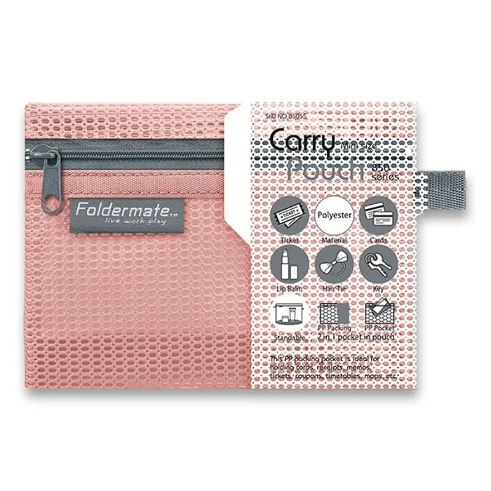 Termék főképe Síťovaná plastová obálka Foldermate Pop Gear Mini, růžová