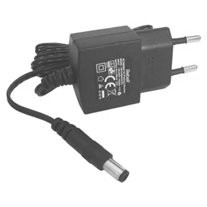 Termék főképe Síťový adaptér, AD PDC EU, 220V (el.síť), 6V, 300mA, napájení kalkulaček, Rebell