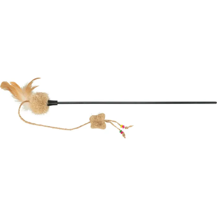 Termék főképe Škádlítko s motýlem a kuličkami, peří 54 cm
