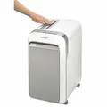 "Microshred LX221" iratmegsemmisítő, fehér, keresztirányú mikrovágás, 18 lap, FELLOWES