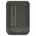 "Microshred LX221" iratmegsemmisítő, fekete, keresztmikrovágás, 18 lap, FELLOWES