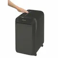 "Microshred LX221" iratmegsemmisítő, fekete, keresztmikrovágás, 18 lap, FELLOWES