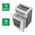 Iratmegsemmisítő IQ Office Pro P5, 15 lap, mikro vágott, LEITZ